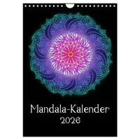 Calvendo Mandala-Kalender 2026 (Wandkalender 2026 DIN A4 hoch), CALVENDO