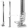 BITUXX Wagenheber Stahl 132 cm grau