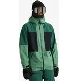 Quiksilver Forever Stretch GORE-TEX Kapuzenjacke grün schwarz - S