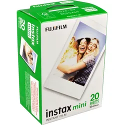 Fujifilm Instax Mini, Farbfilm, ISO800, 54 x 86 mm, 2 x 10 Belichtungen