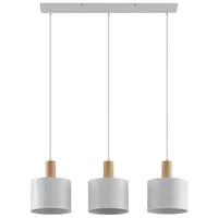 LINDBY Kadir, 73 cm, 3-flammig, weiß,