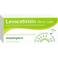 Micro Labs GmbH Levocetirizin Micro Labs 5 mg Filmtabletten