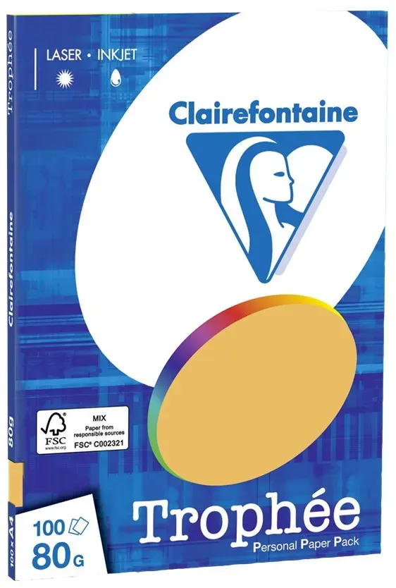 Exacompta Clairefontaine TROPHEE PPP - Clementine - A4 (210 x 297 mm)