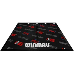 Winmau Dartmatte "Karella Premium Velour",schwarz,