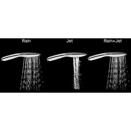 Ravak 10° Free - Brauseset TD F 091.00/150 mit Thermostat, 250 mm, Chrom - Silber