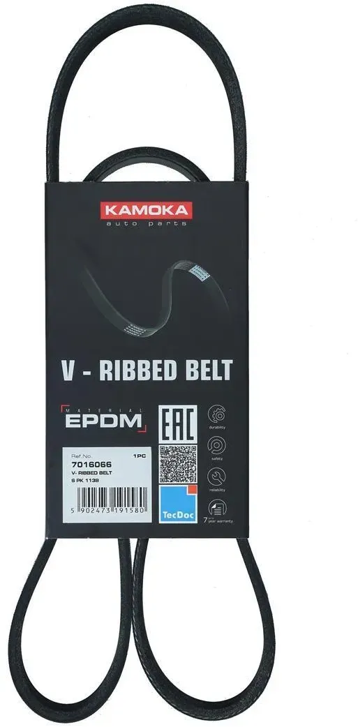KAMOKA Keilrippenriemen 7016066 für RENAULT Opel LANCIA Volvo Vaughall TOYOTA HONDA MAZDA MITSUBISHI VAG Ford