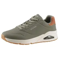 SKECHERS Herren Sneakers, olivgrün, 41 EU - 41 EU