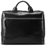 JOST Skagen Aktentasche Leder 38 cm Laptopfach schwarz