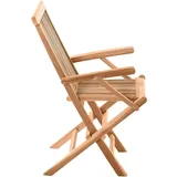Möbilia Gartensessel 2er-Set Teak 11020005