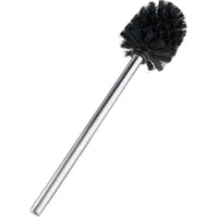 Wenko WC-Bürste Ersatz Silber/Schwarz (Ø 8 x 35 cm)