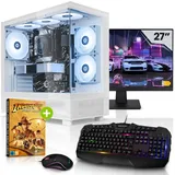 Megaport Komplett 24" Set Gaming PC - RTX4070 12GB - Intel Core i7-14700F - 32GB RAM - 1TB M.2 SSD - Windows 11 - 1409-DE