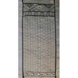 HOSSNER - ART OF HOME DECO Gardine "Zürichsee" Gr. 1, braun (braun, grau), B:120cm H:245cm, Polyester, HOSSNER - ART OF HOME DECO, Gardinen, Gardine, Schlaufenschal im besonderen Design