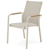 barths Best Paros Stapelsessel 56,5 x 64 x 89 cm sand