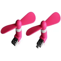 Xlayer Colour Line Mini USB-Ventilator Pink