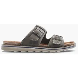 Komfort Pantolette - Herren - grau