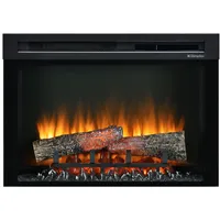 Dimplex XHD 26'' Elektrokamin Einsatz - Wandkamin - Elektrokamin mit Heizung - 1400W - Kamineinsatz Elektrisch mit LED Optiflame Flammeneffekt - Zuschaltbare Heizung - Mit Fernbedienung
