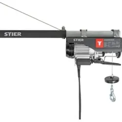 STIER Elektrischer Seilzug Tragkraft 999kg Leistung 1600W