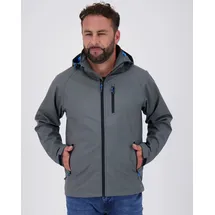 Lpo DEPROC Active Softshelljacke ELLIOT PEAK III in grau | Gr.: 4XL
