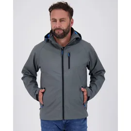Lpo DEPROC Active Softshelljacke ELLIOT PEAK III in grau | Gr.: 4XL