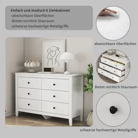 OTTO home Avelin 120 x 81 x 40 cm Weiß