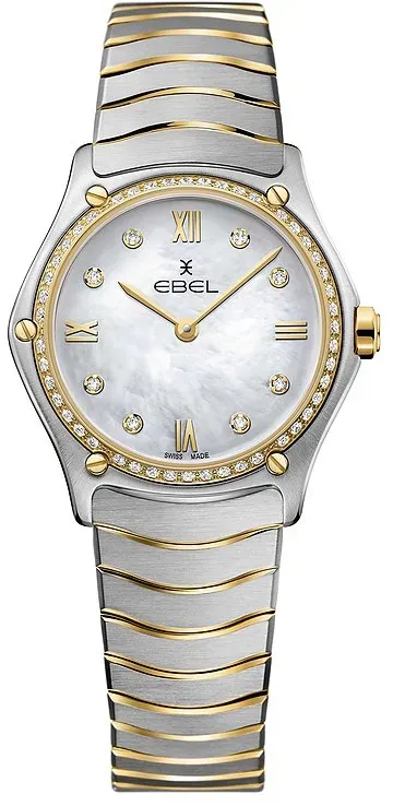 Ebel Damenuhr Sport Classic Lady 1216390A - bicolor