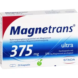 STADA Magnetrans ultra 375 mg Kapseln 20 St.