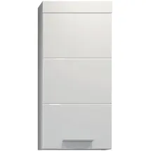 trendteam smart living - Hängeschrank Wandschrank - Badezimmer - Devon - Aufbaumaß (BxHxT) 35 x 75 x 16 cm - Farbe Weiß Hochglanz - 210750101