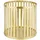 APS Aufbewahrungskorb Plus Edelstahl Gold-Look 21 x 21 x 20 cm