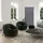 Angel Living Paravent Raumteiler Paravent Raumteiler Trennwand Paravent aus Stahl und Polyester Grau