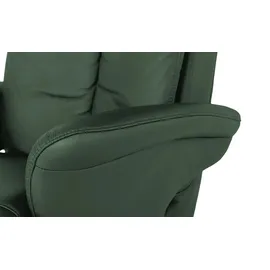 HIMOLLA Sessel 7418 Leder 81 x 111 x 95 cm Grün elektrisch