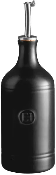 Emile Henry  - Ölgießer / Ölspender - Schwarz - 450 ml