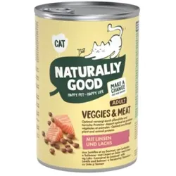 Naturally Good Veggies & Meat 6x400g Linsen und Lachs