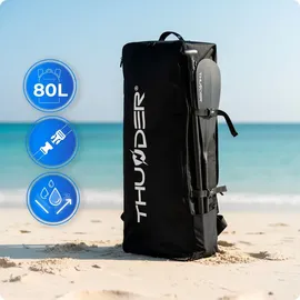 Thunder SUP Board 350 x 81 x 15 cm Braun/Schwarz