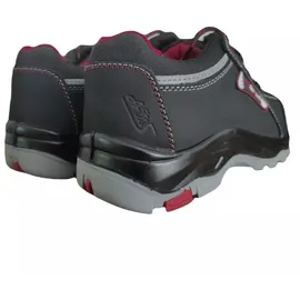 Reis Arbeitsschuhe Sicherheitsschuhe S3 Schutzschuhe Stahlkappe (47), Schwarz - 42
