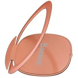 Baseus Ultradünner selbstklebender Ringhalter rosa