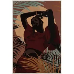 Signes Grimalt  Gemälde, Leinwände Afrikanisches Bild  in Braun, Einheitsgrösse