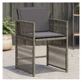 vidaXL Gartenstuhl 54 x 54 x 79 cm grau 4 St.