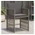 vidaXL Gartenstuhl 54 x 54 x 79 cm grau 4 St.