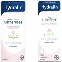 Hydralin® Sécheresse Crème Lavante Hydratante + Gel Lubrifiant Hydratant Emballage(S) Combi 1 pc(s)