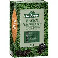 Dehner Saatgut Rasen-Nachsaat, hochwertige Rasensamen zur Regeneration geschädigter Rasenflächen,