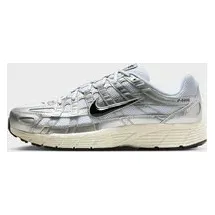 Nike P-6000 Herren White/Black/Metallic Silver 41