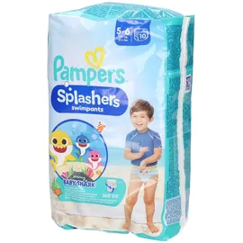 Pampers Splashers Schwimmwindeln Gr. 5-6 (14+ kg) 10 St.