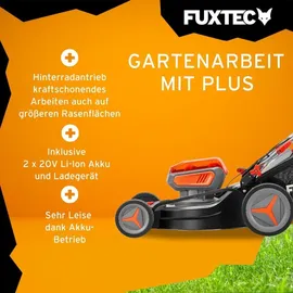 FUXTEC FX-E2RM46 inkl. 2 x 4,0 Ah