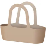 Artevasi PARIS Pflanztasche Dunkelbeige 43 cm
