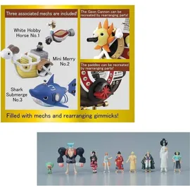 BANDAI SPIRITS Thousand Sunny Land of Wanokuni Ver. Modell Kit 30 cm