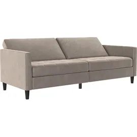 dorel home 3-Sitzer »Presley«, Sofa mit Bett-Funktion und verstellbarer Rückenlehne