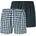 Webboxer kariert blau 3XL