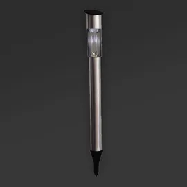 bmf-versand Solarleuchten Garten 8er Set Edelstahl Weg Solarlampe Außen Außenleuchte Solar - Weiß