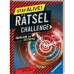 RAVENSBURGER 48906 Stay alive! Rätsel-Challenge: Überlebe die Zeitreise