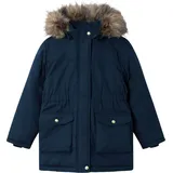 NAME IT Master Parka, Winterjacke Kinder - Dunkelblau - 128